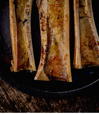 Grass Fed Beef Marrow Bone Canoes