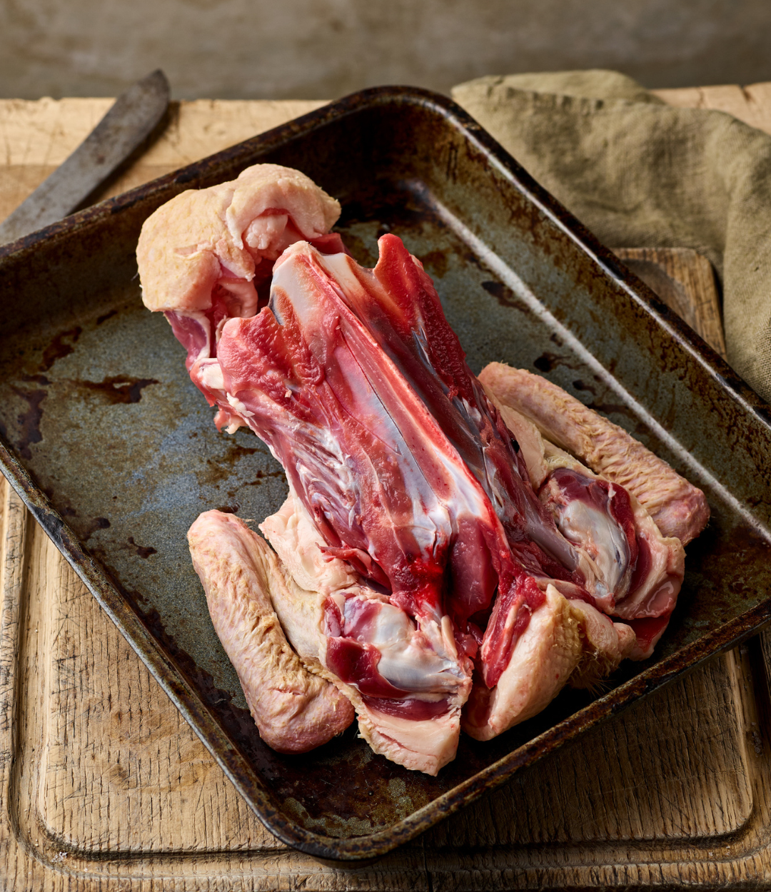 Free Range Duck Carcass & Giblets