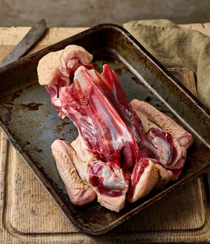 Free Range Duck Carcass & Giblets