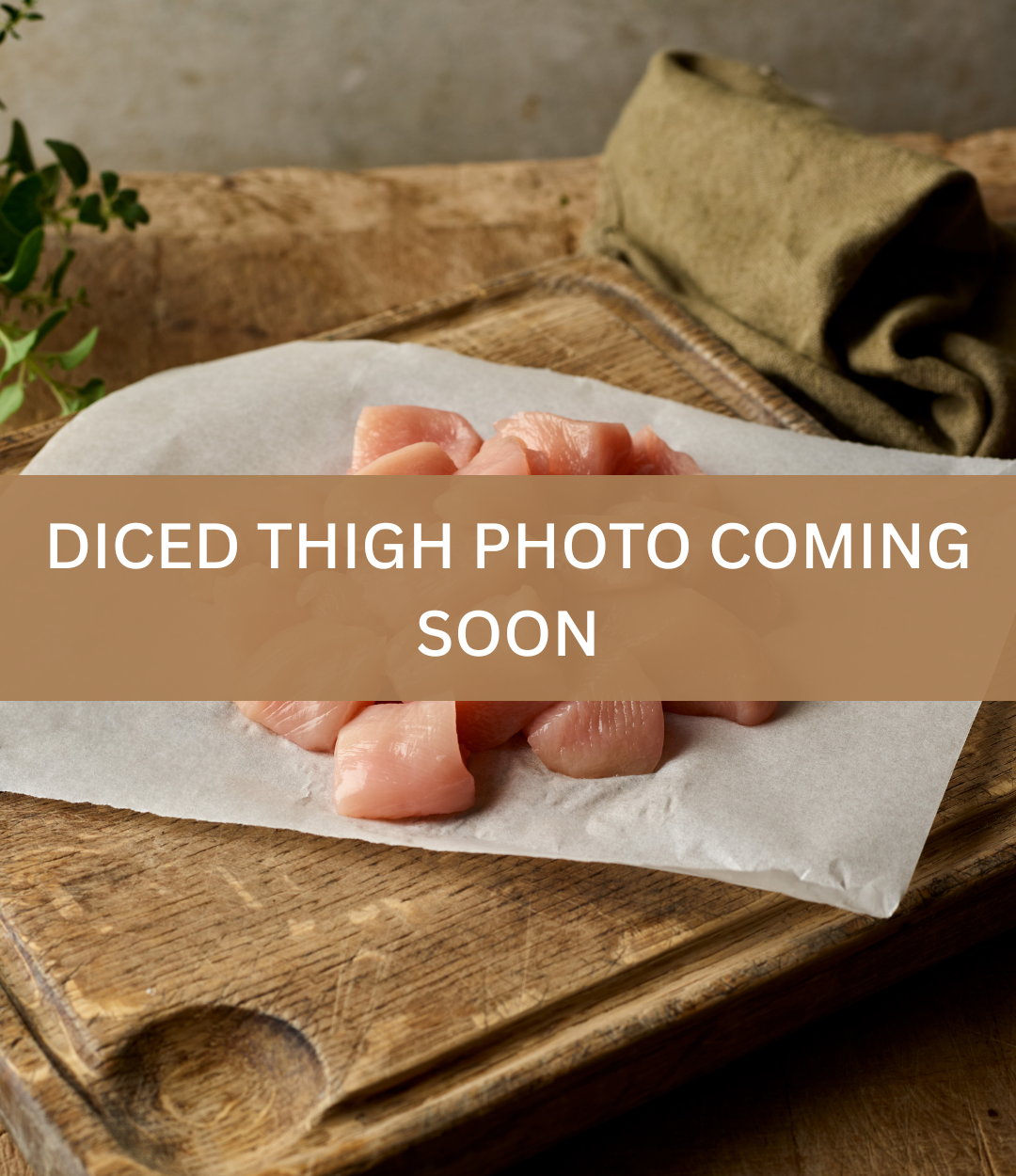Diced Free Range Chicken Thigh