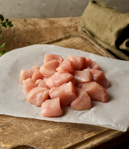 Diced Free Range Chicken Breast