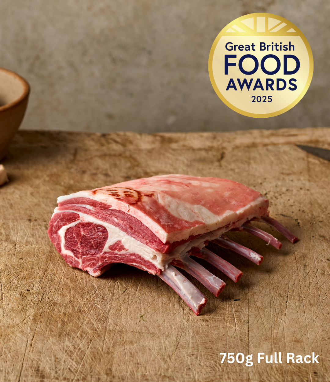 Grass Fed Rack of Lamb