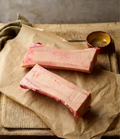 Grass Fed Beef Marrow Bone Canoes