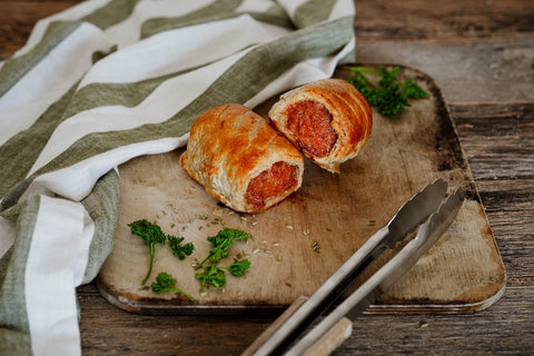 Handmade Devon Chilli Sausage Rolls