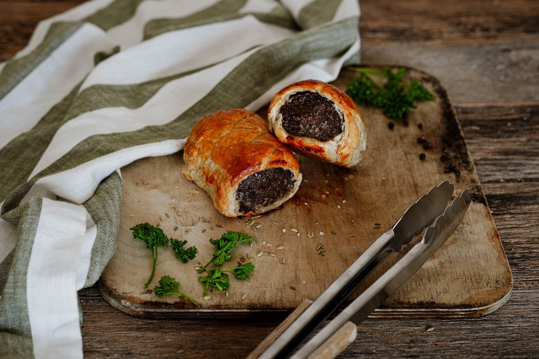 Handmade Black Pudding Sausage Rolls