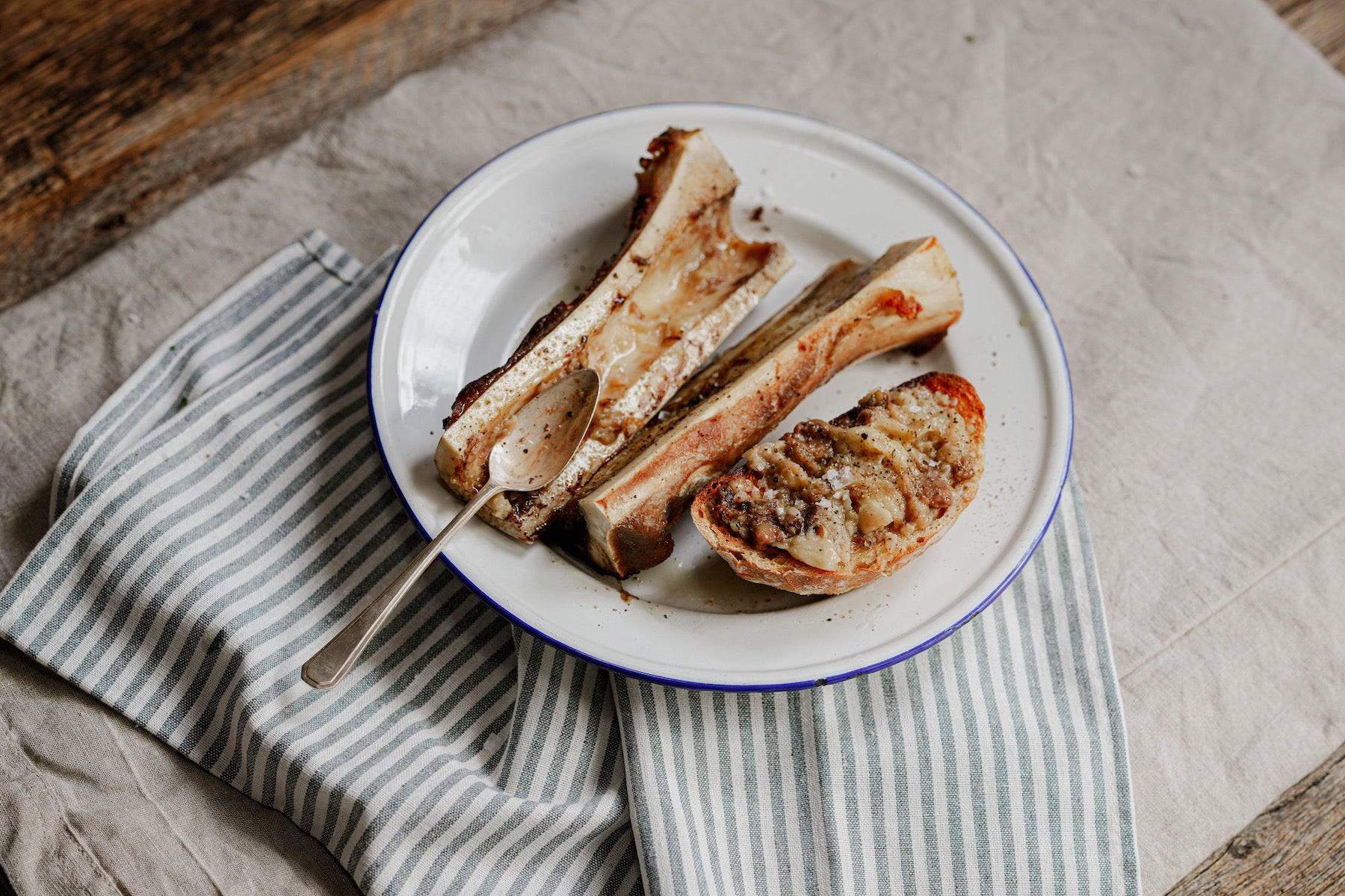 Grass Fed Beef Marrow Bone Canoes