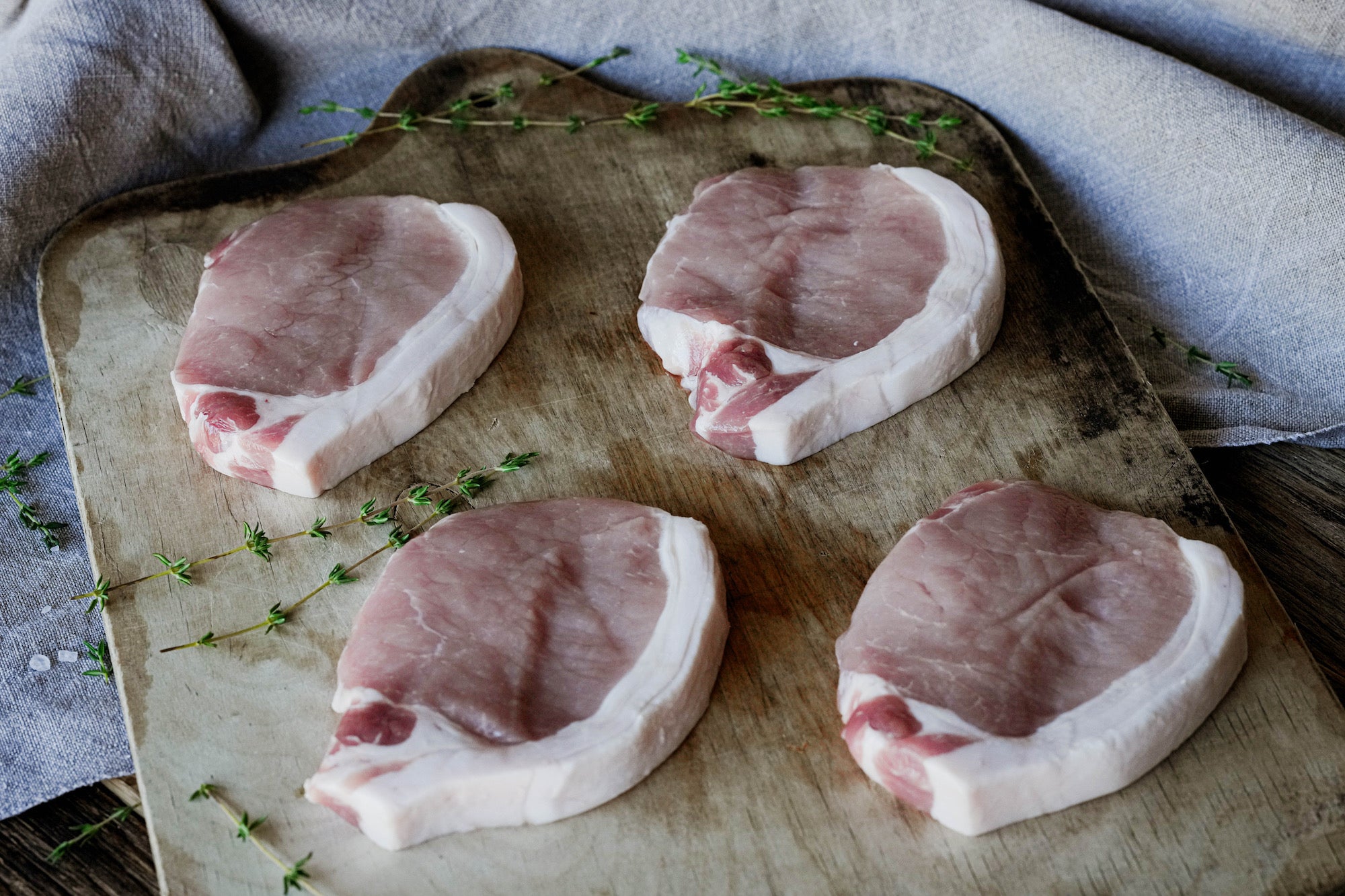 Free Range Pork Loin Steaks