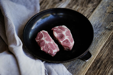 Free Range Pork Ribeye Steaks