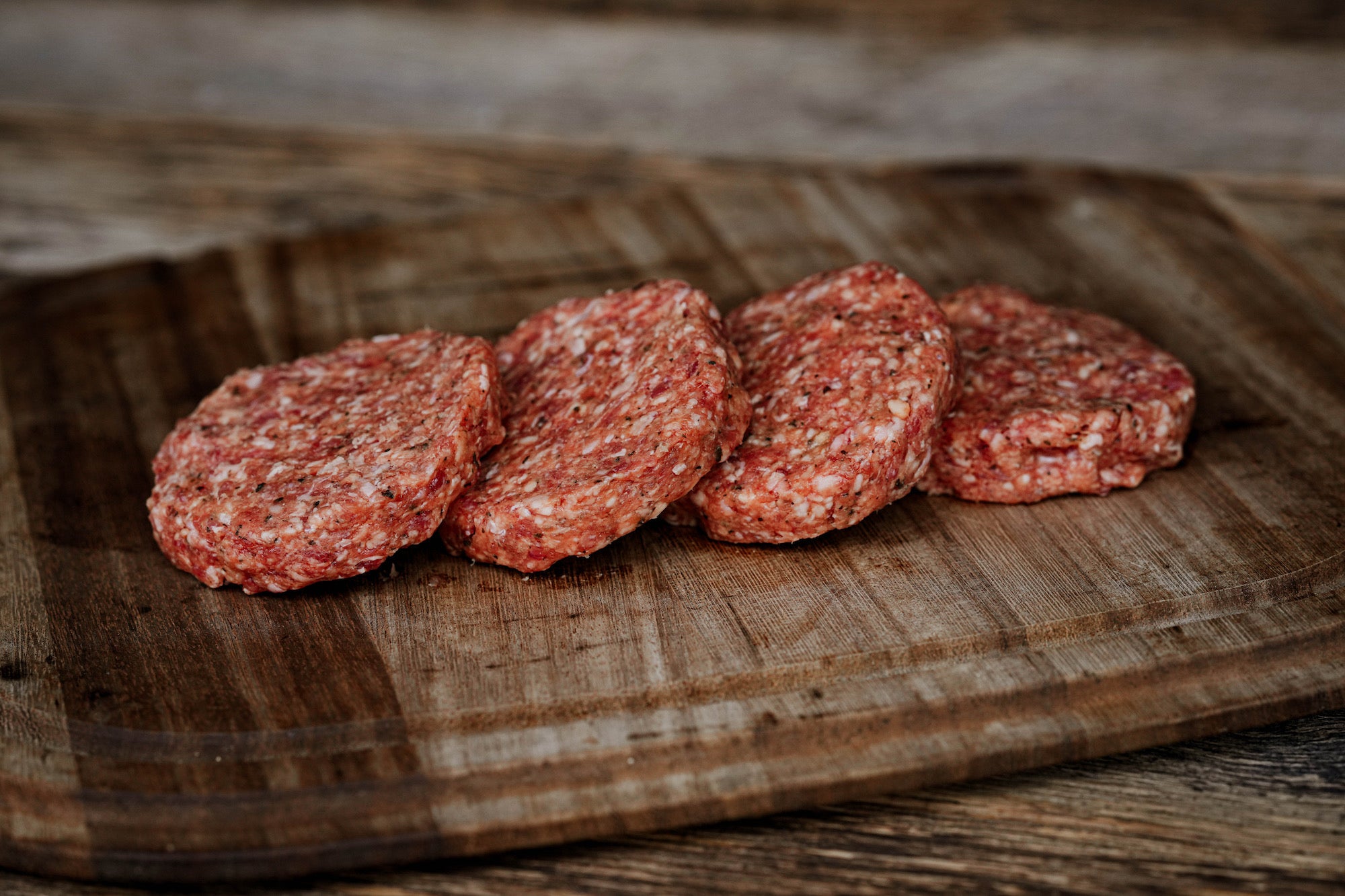 Grass Fed Lamb & Mint Burgers