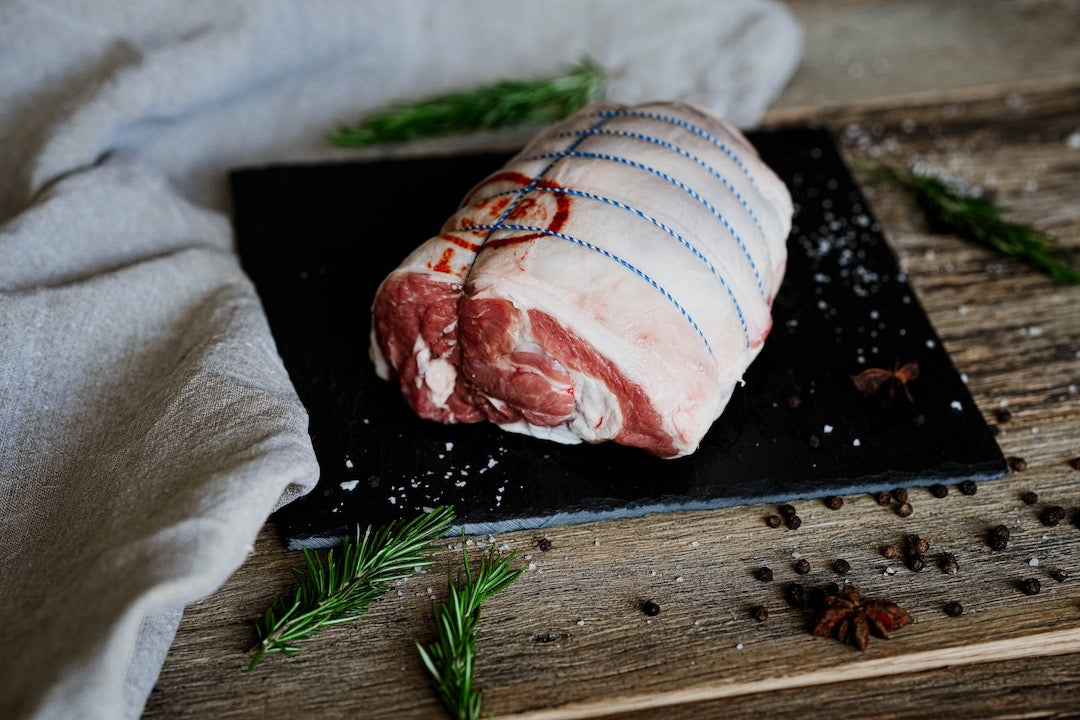 Grass Fed Leg of Lamb Boned & Rolled