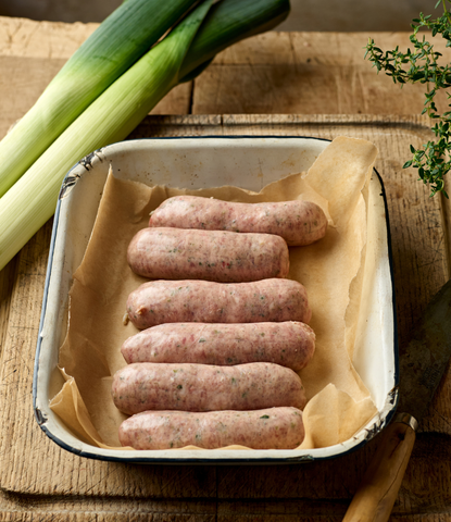 Pork & Leek Sausages