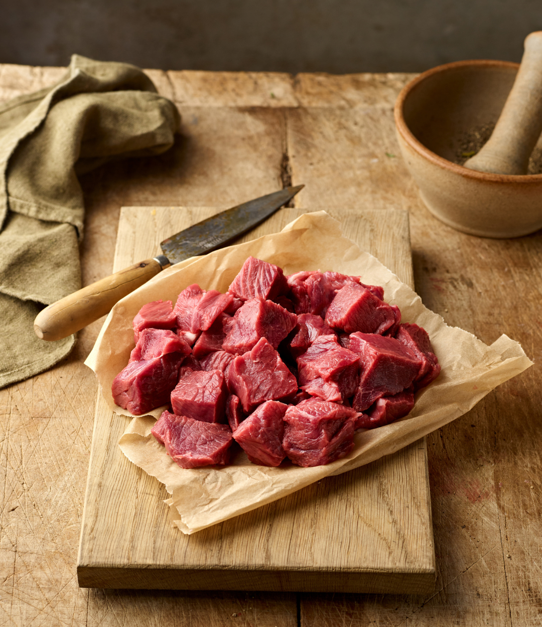 Grass Fed Diced Lamb