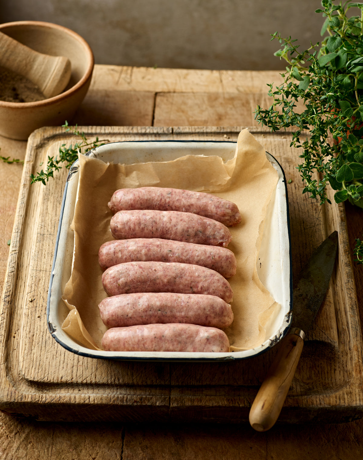 Pork & Mixed Herb Sausages
