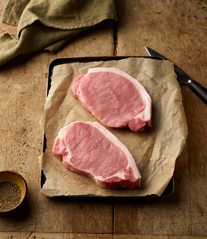 Free Range Pork Loin Steaks