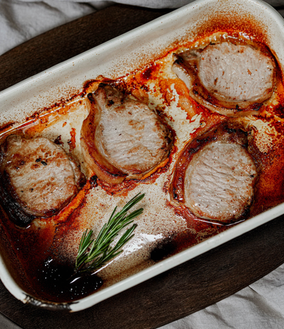 Free Range Pork Loin Steaks