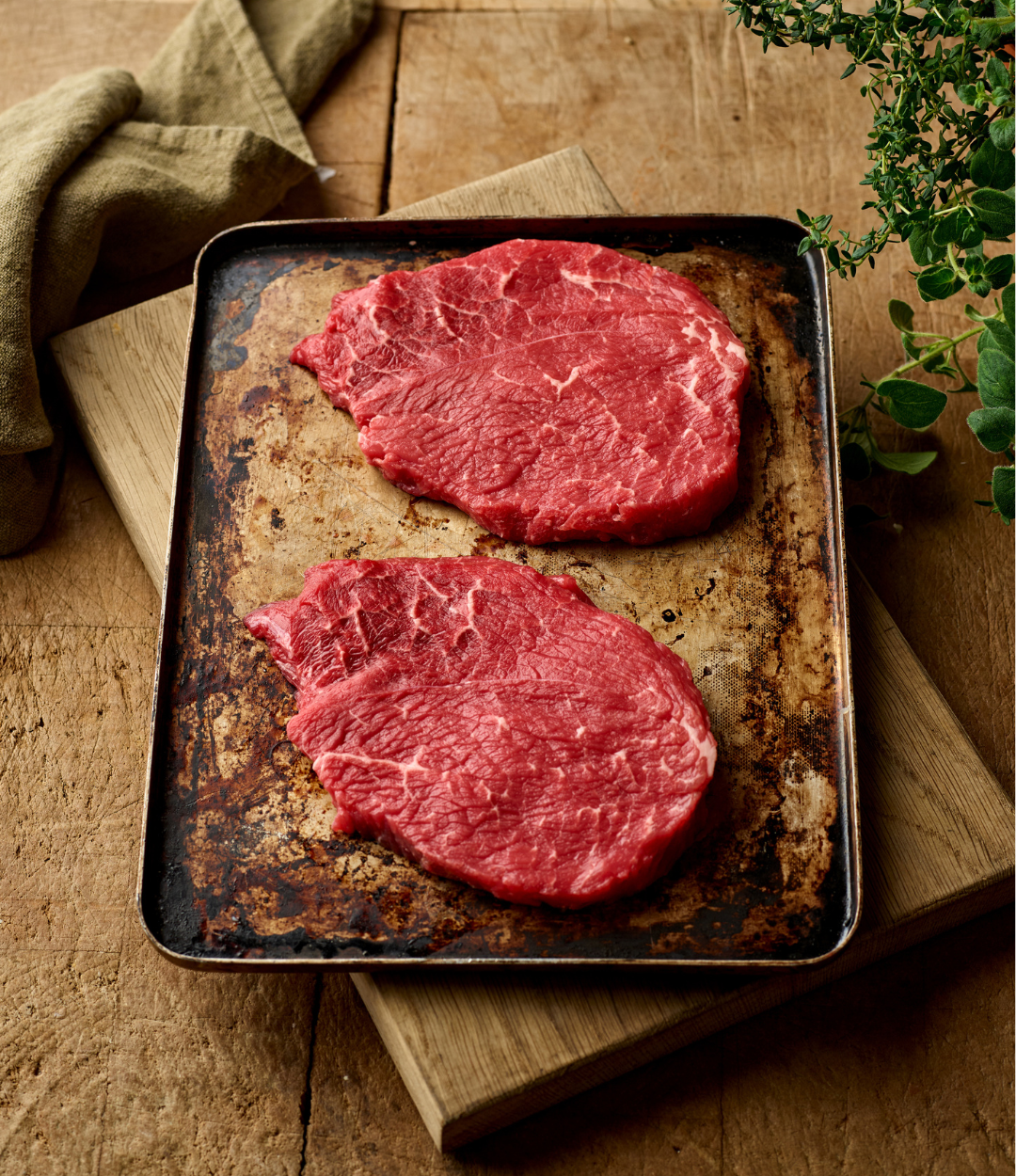 Grass Fed Beef Minute Steaks
