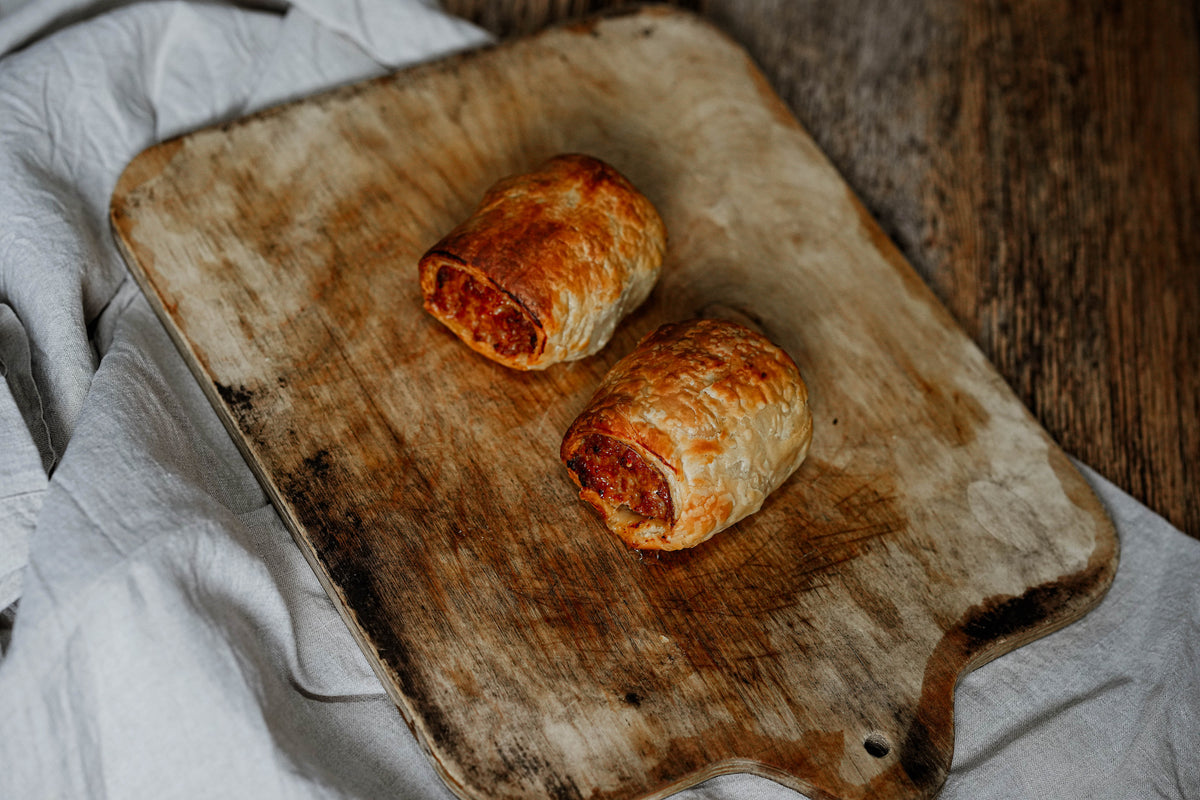 Handmade Farmhouse Sausage Rolls