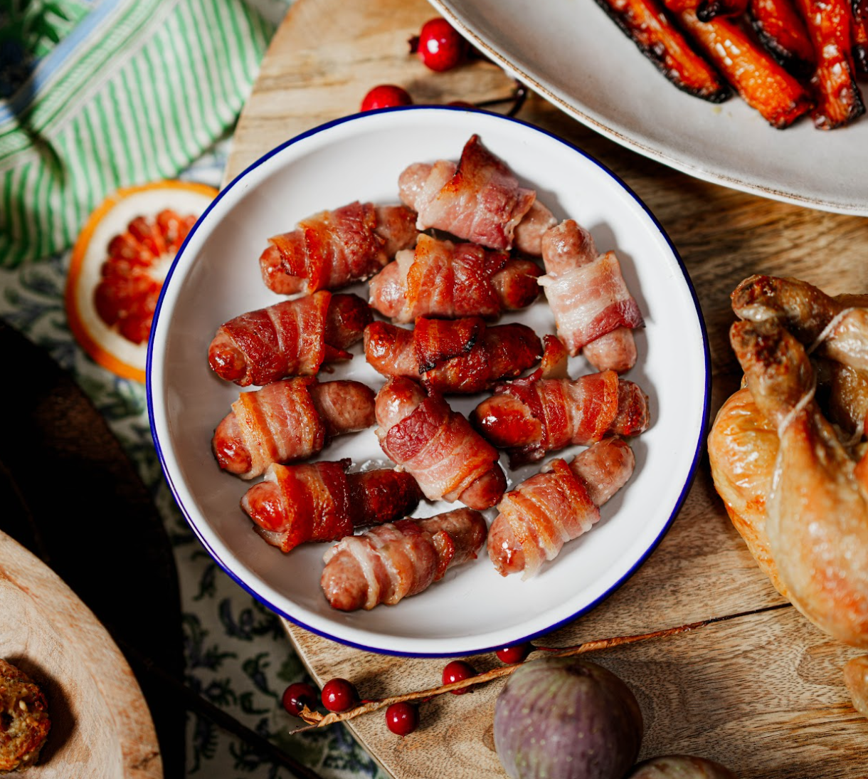 Handmade Mini Pigs in Blankets