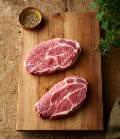 Free Range Pork Ribeye Steaks