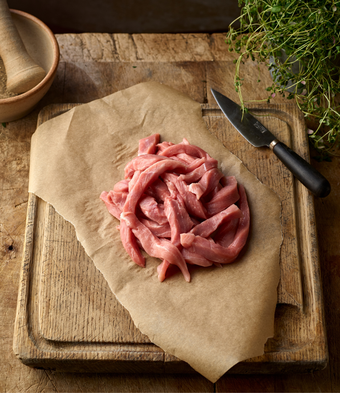 Free Range Pork Strips