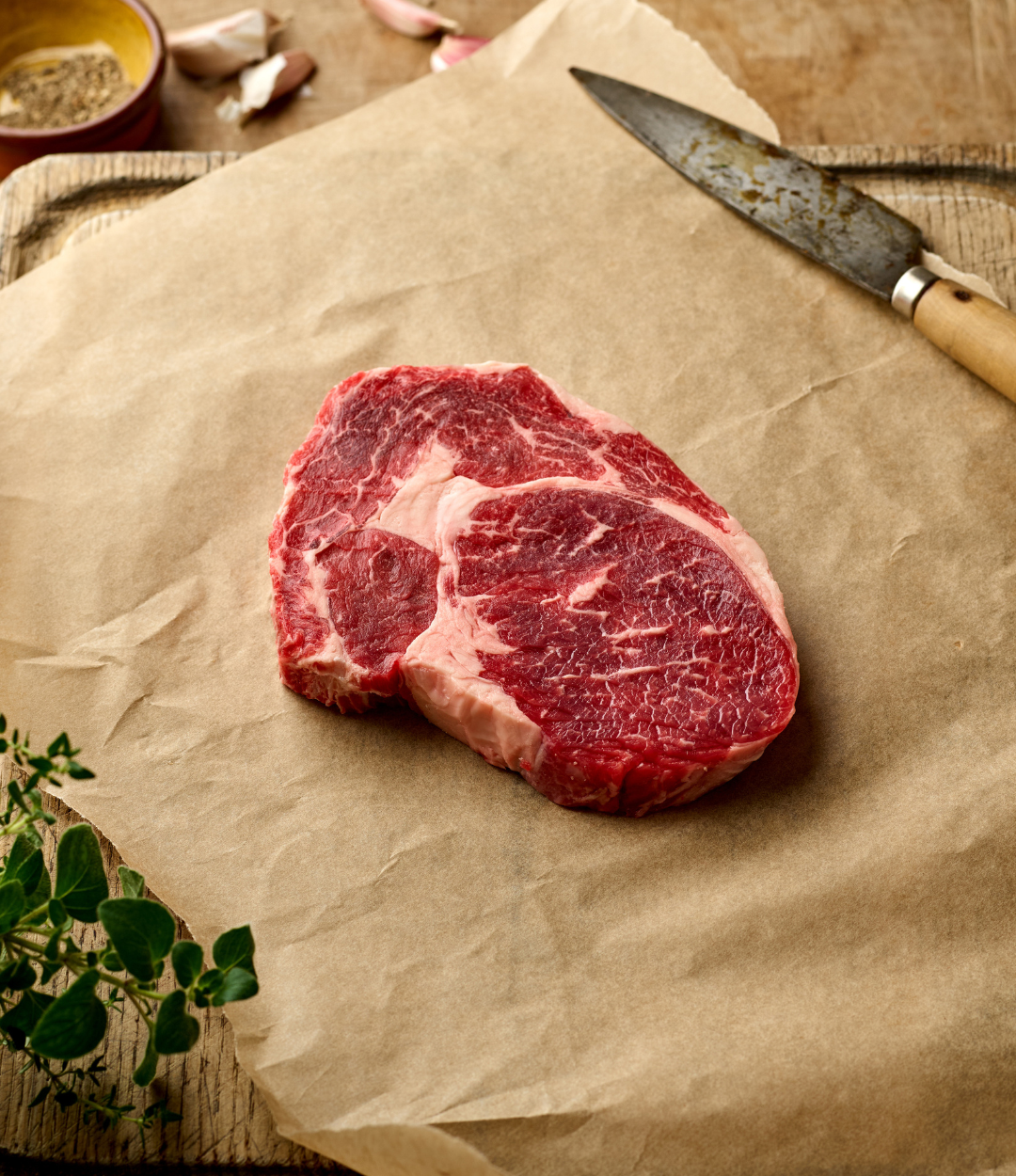 Grass Fed Beef Ribeye Steak