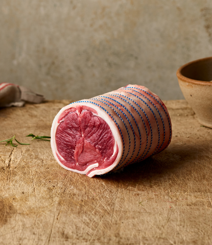 Grass Fed Lamb Saddle Boned & Rolled