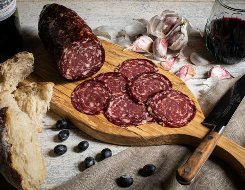 Sloe & Garlic Wild Venison Salami