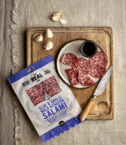 Sloe & Garlic Wild Venison Salami